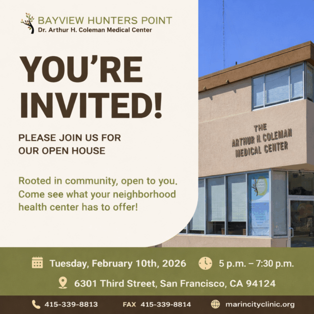 Please Join Us! Bayview Hunters Point Open House – February 10