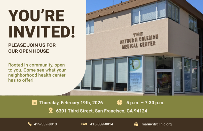 Please Join Us! Bayview Hunters Point Open House – February 10