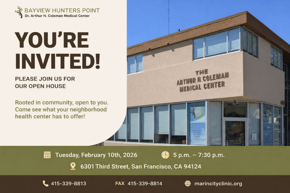 Bayview Hunters Point Open House